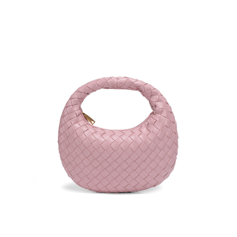 Women's Fashion Woven Pouch Trend Portable Chain Women's Handbag