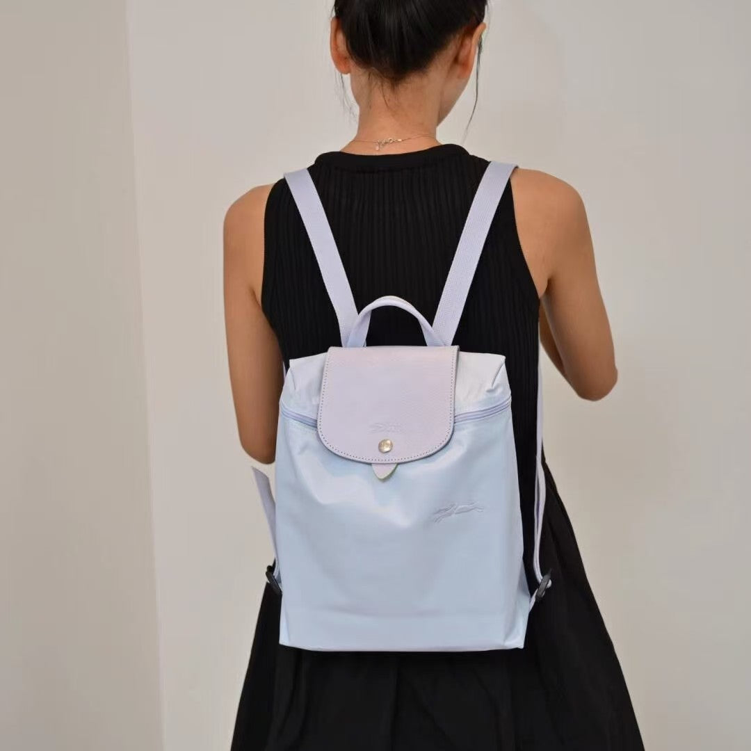 Inlaid Week Nylon Waterproof Embroidered Foldable Bags