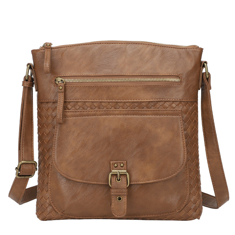 Women's Vintage Saddle High Sense Design Fashion Women's Shoulder Bag