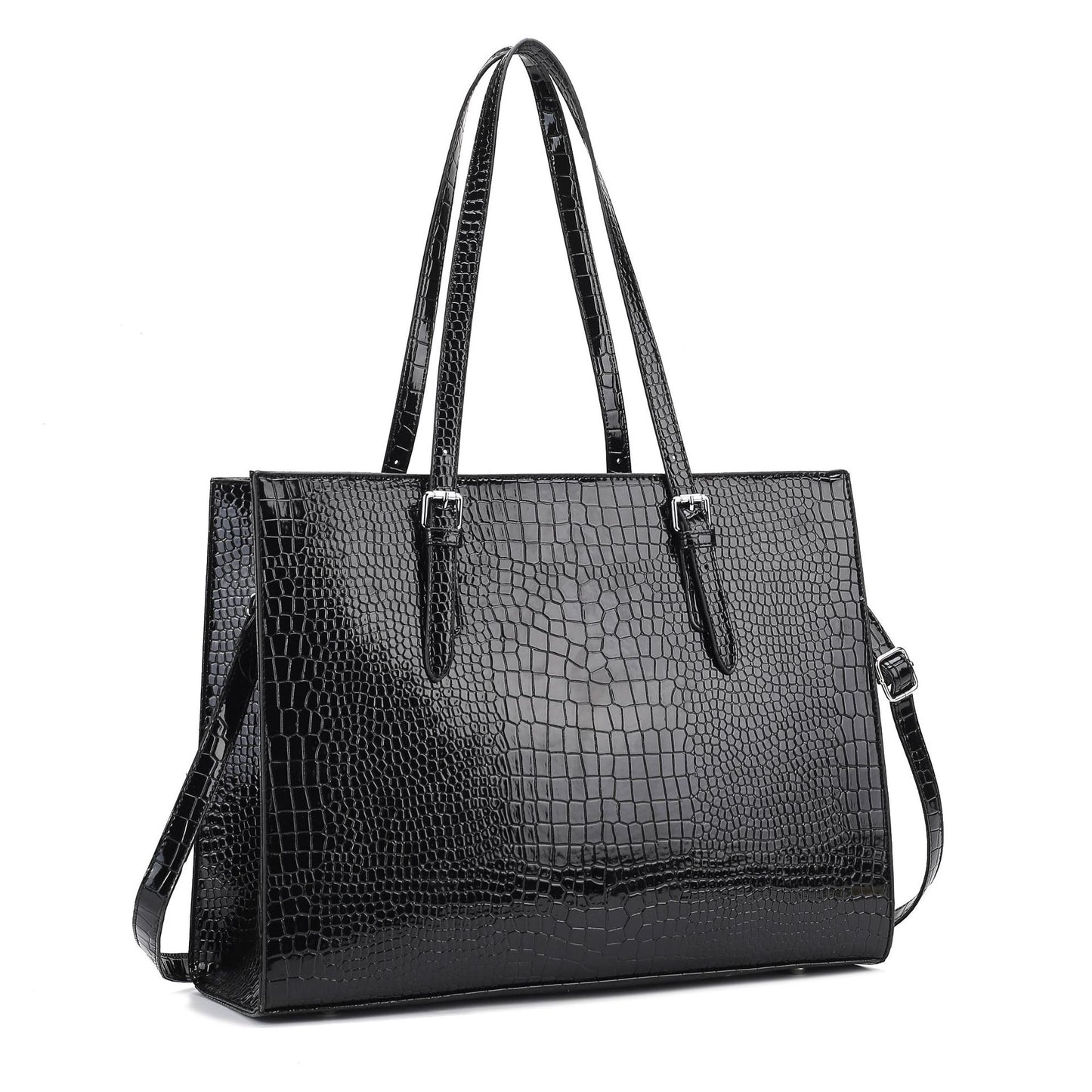 Women's Cross Pattern Large Temperament Wild Women's Handbag
