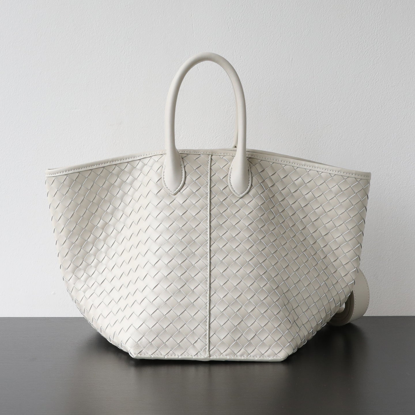 Women's Affordable Luxury Style Sheepskin Woven Wings Tote Bag