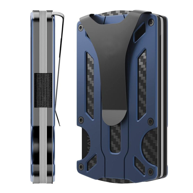 Durable Casual Men's Aluminum Alloy Metal Card Pack Card Sleeve