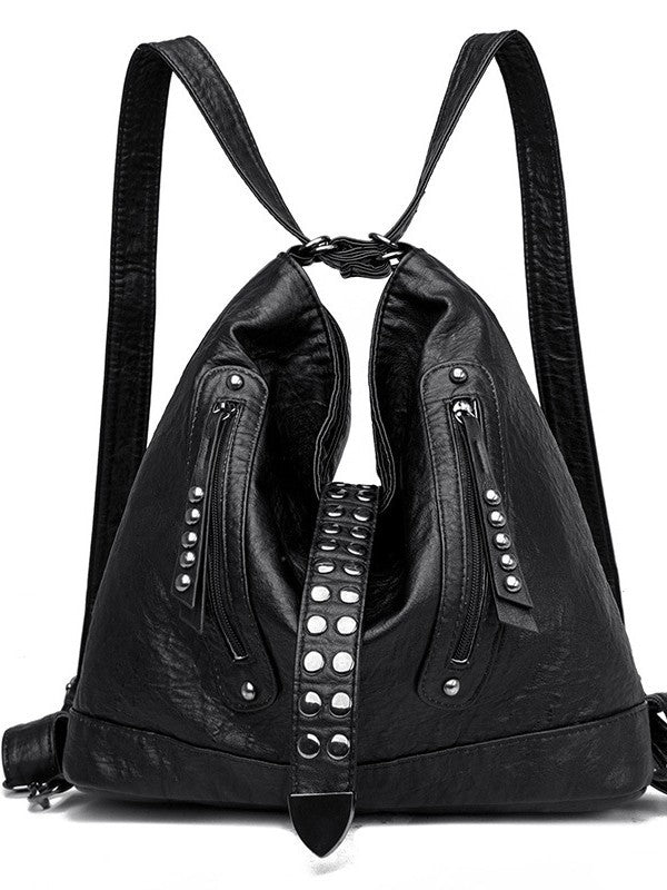 Rivet Large Capacity Female Easy Matching Tide Bags