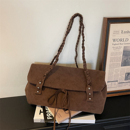 Women's Korean Retro Underarm Commuter Spring Simple Bags