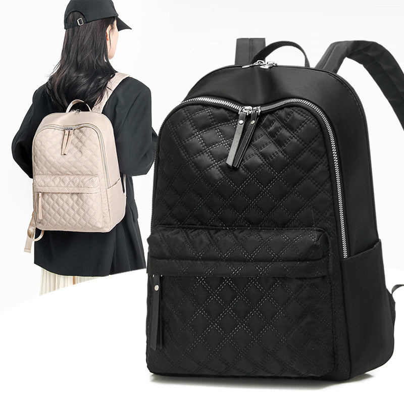Women's Korean Style Fashion Trend Diamond Embroidery Women's Backpack
