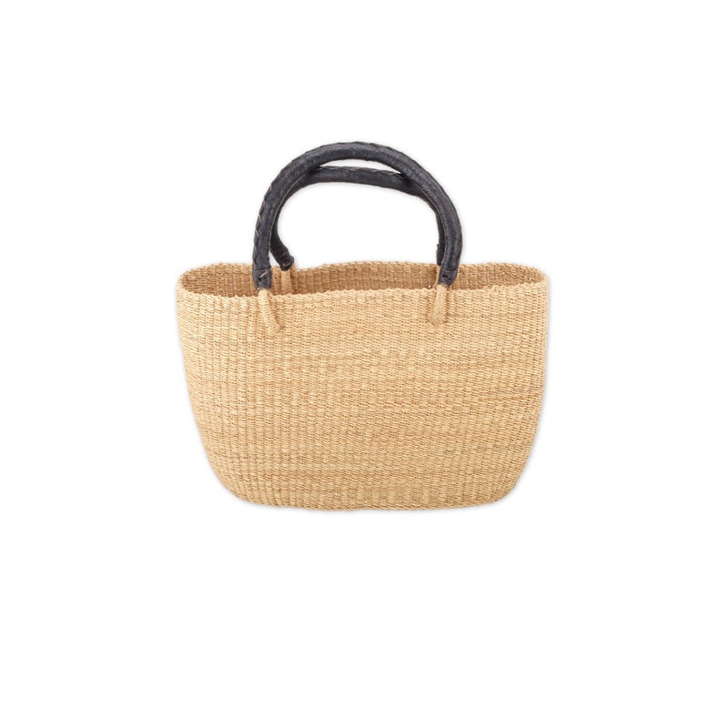 Women's Holiday Straw Basket African Imported Handmade Vegetable Beach Women's Handbag