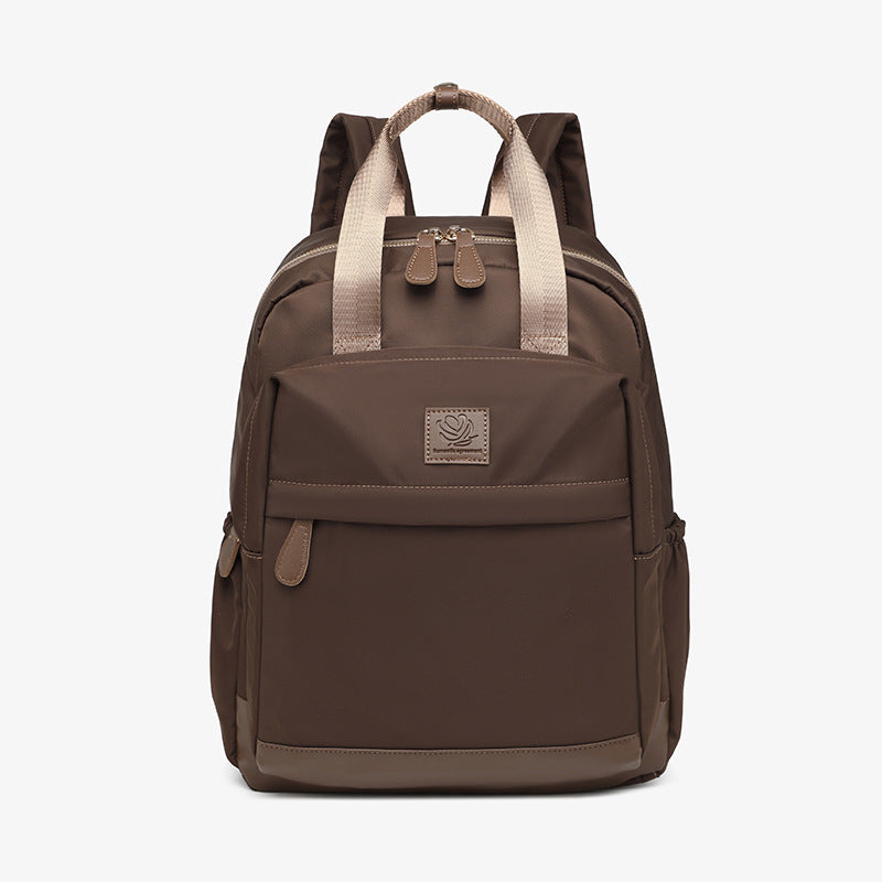Spring Wear Korean Style Preppy Large Capacity Leisure Simple Solid School Bags