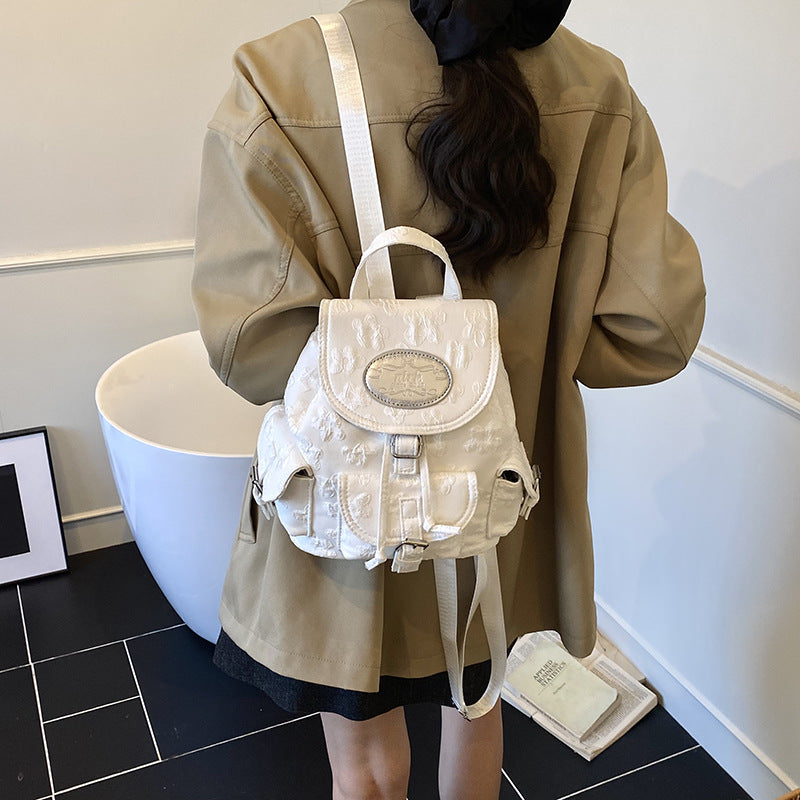 Korean Fashion College Simple Versatile Daily Backpacks
