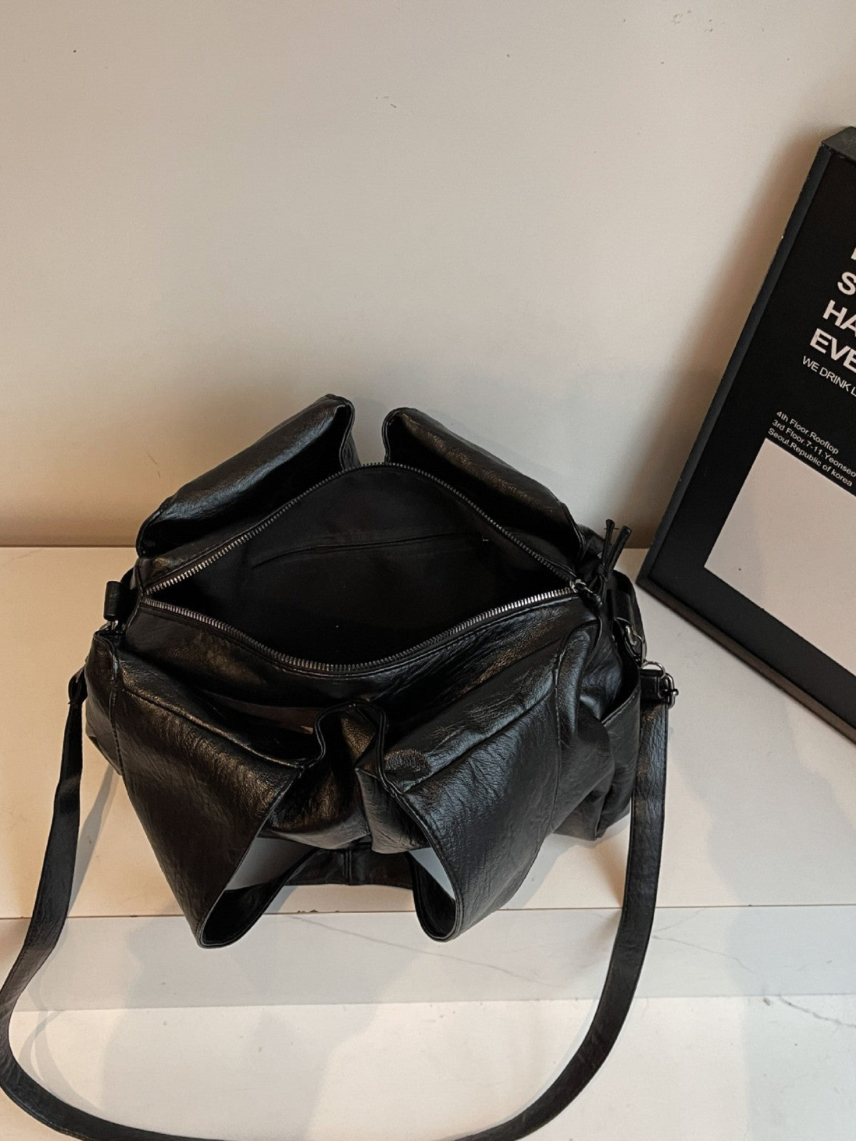 Women's Large Capacity Spring Soft Surface Retro Tote Bag