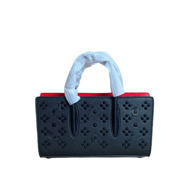 Glamorous Shopping Commuter Light Luxury Rivet Tote Bags