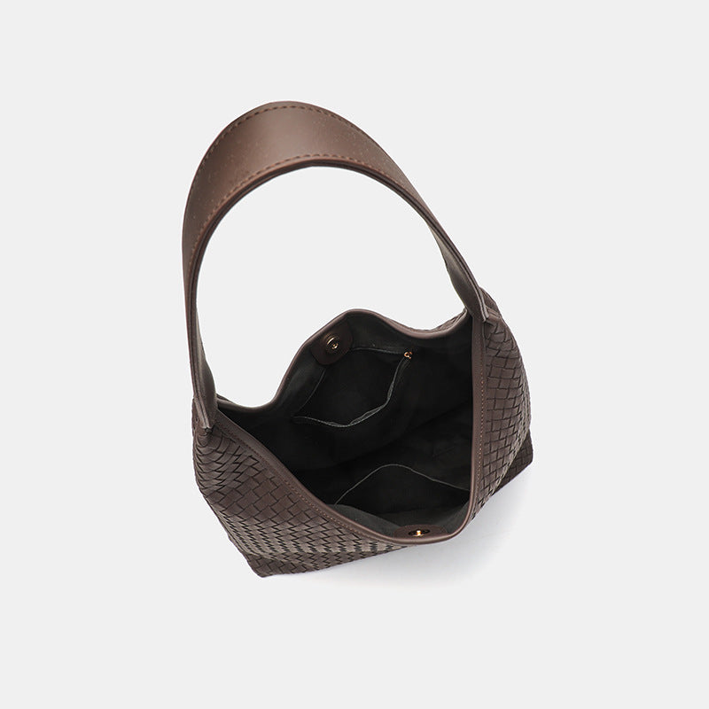 Women's Retro Commuter Super Hot Woven Soft Tote Bag