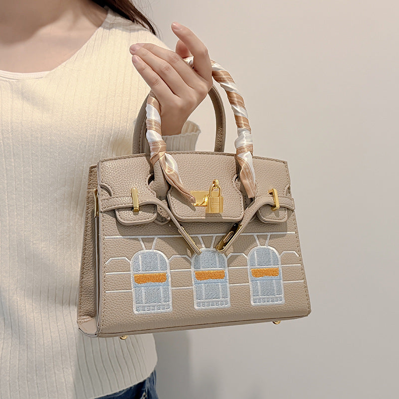 Women's Western Style Kelly Large Capacity Fashion Women's Messenger Bag