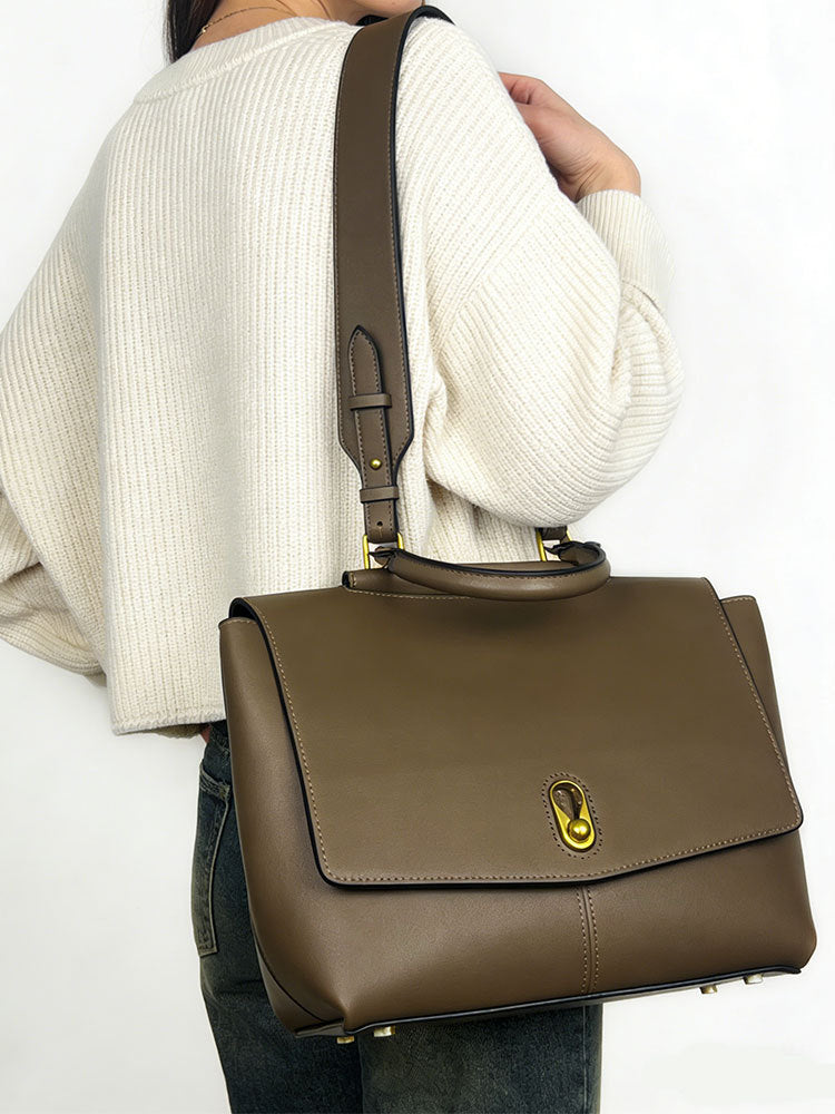 Women's High-grade Fashion Simple Easy Matching Large Tote Bags