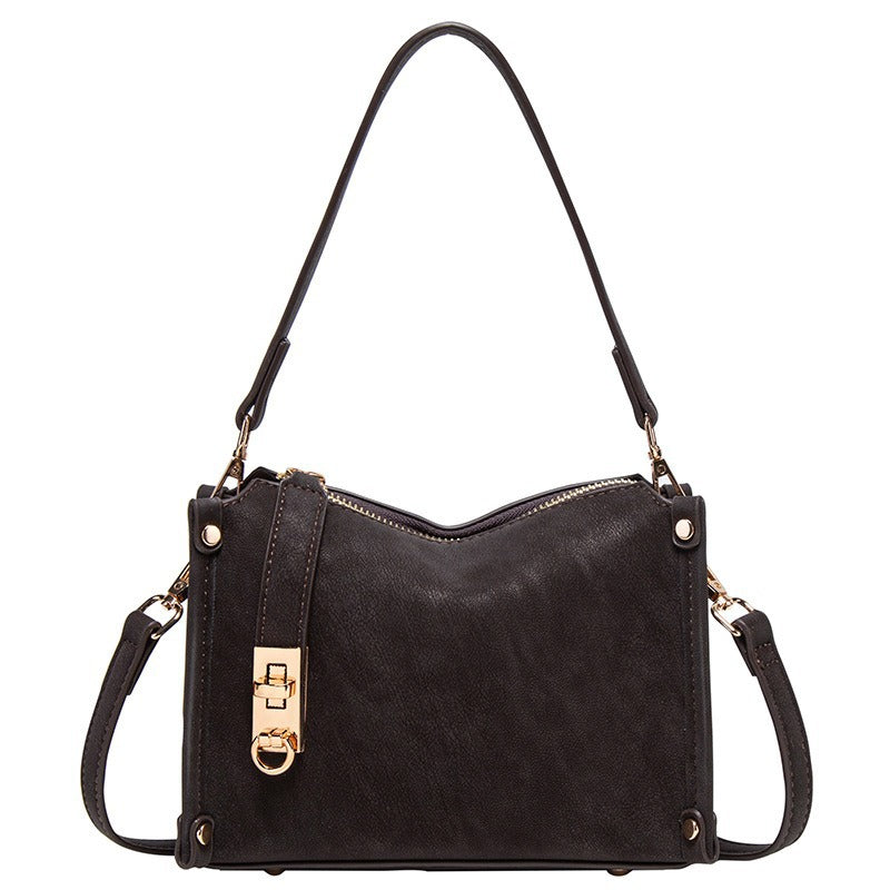 Women's Box Retro Affordable Luxury High-grade Commuter Women's Messenger Bag