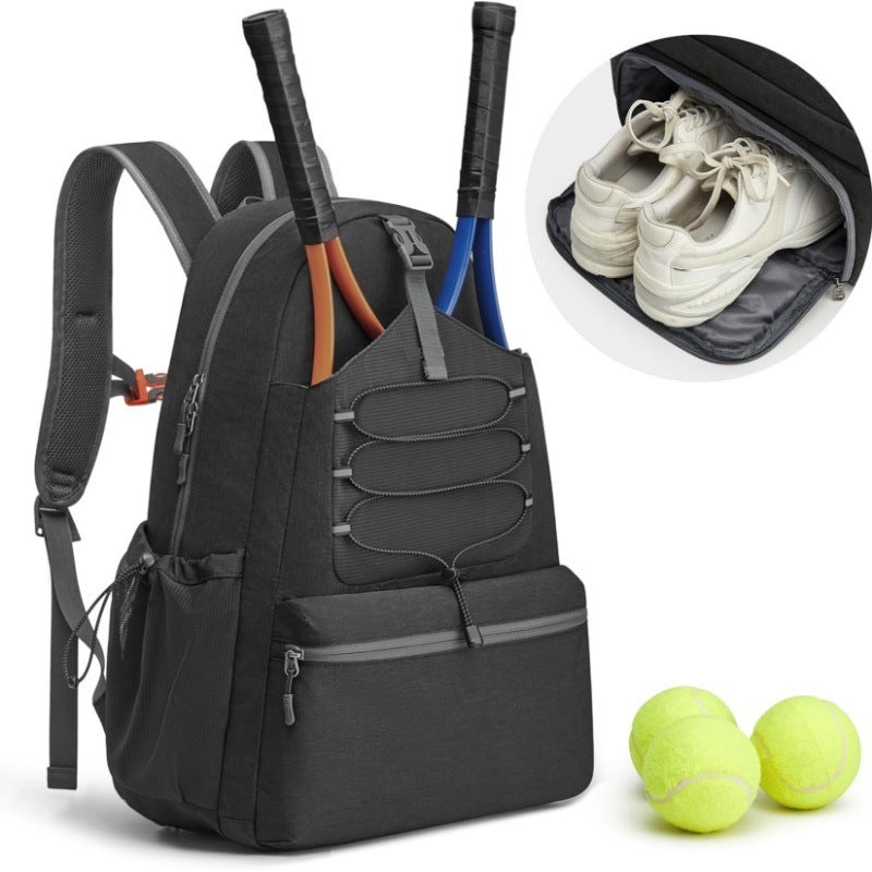 Women's & Men's Fashion Tennis Large Pick Ball Can Hold Rackets With Shoes Bags