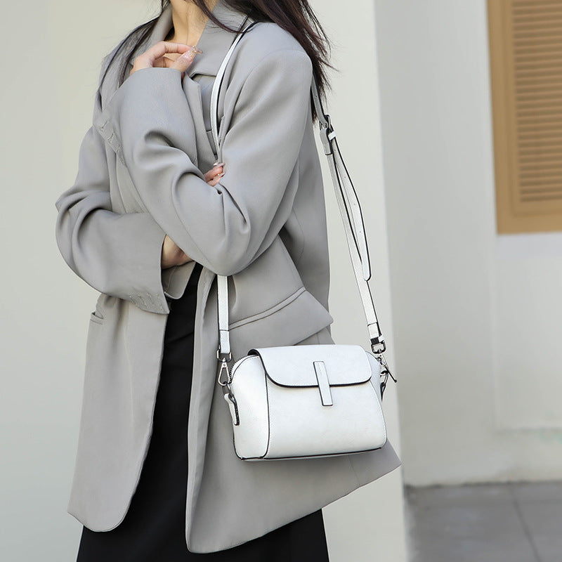 Women's Genuine Leather Shell Super Popular High-grade Women's Shoulder Bag