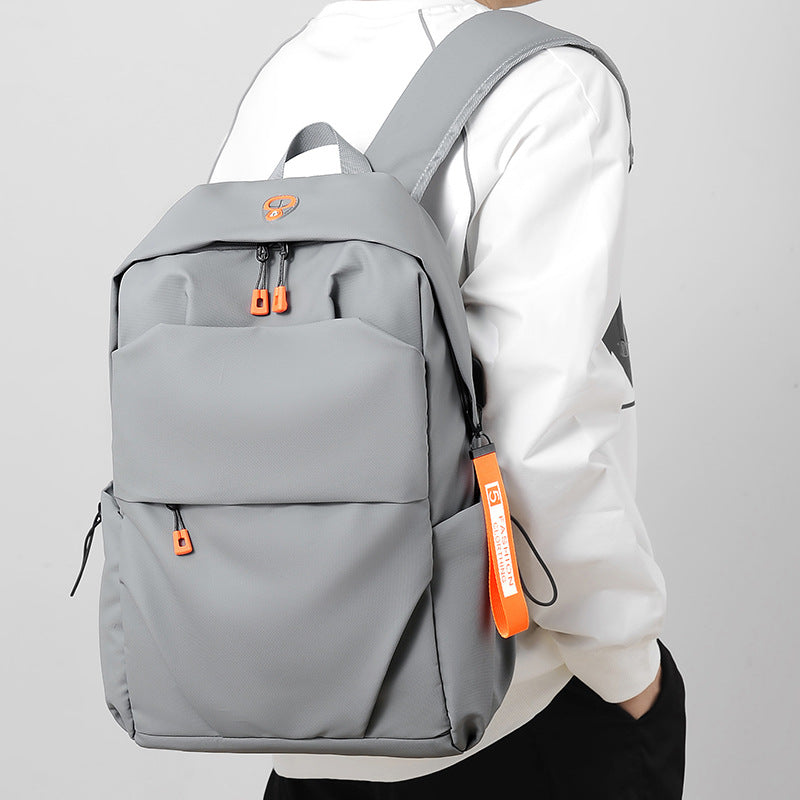 Men's Simple Atmosphere Business Computer Trendy Charging Leisure Backpack