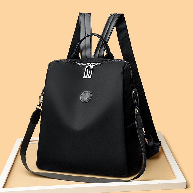 Women's Spring Commuter Oxford Cloth Large Capacity Computer Backpacks