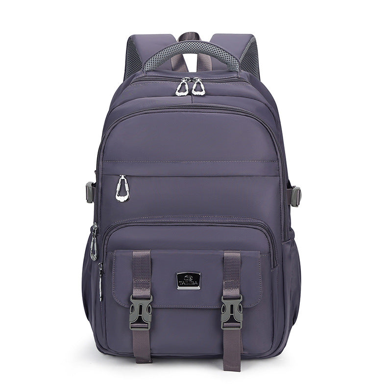 Unisex Large Capacity Simple Solid Color Travel Bags