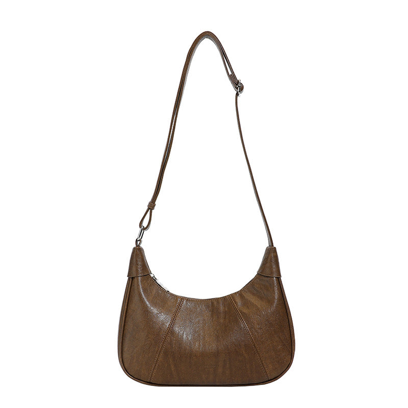 Women's Retro Fashion Spring High-grade Simple Commute Underarm Bag