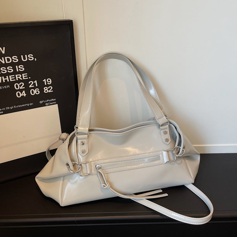 Fashion Large Capacity Commuter Spring Retro Minority Women's Shoulder Bag