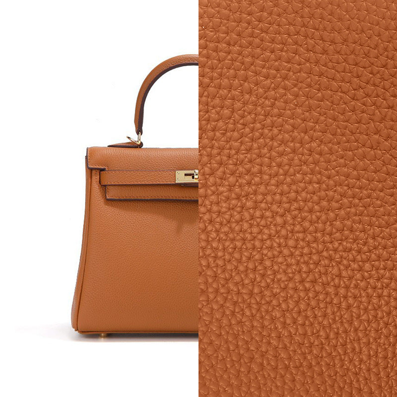 Women's Kelly First Layer Cowhide Large Capacity Genuine Leather Platinum Cali Bags