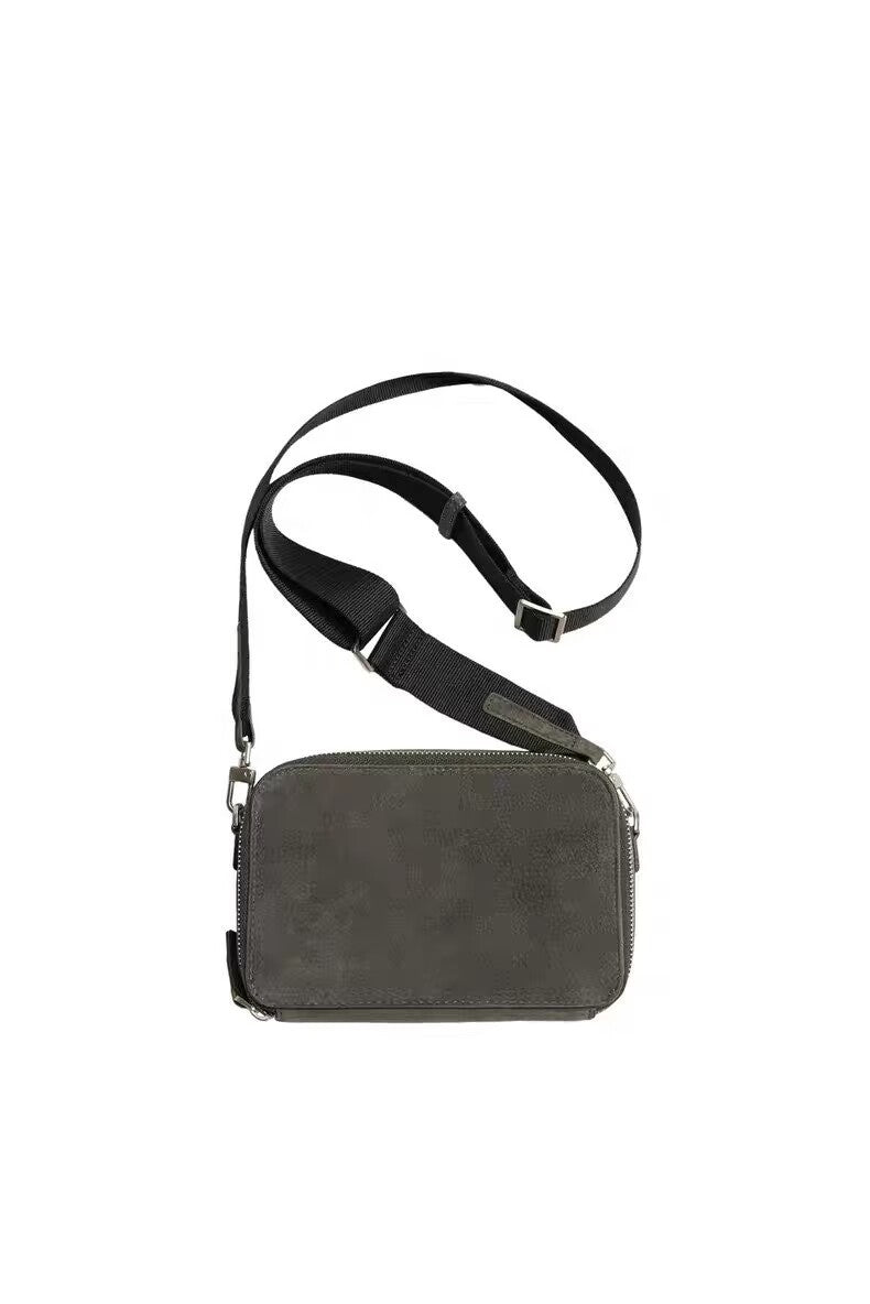 Fashion Beautiful Durable Men's Suede Leather Men's Messenger Bag