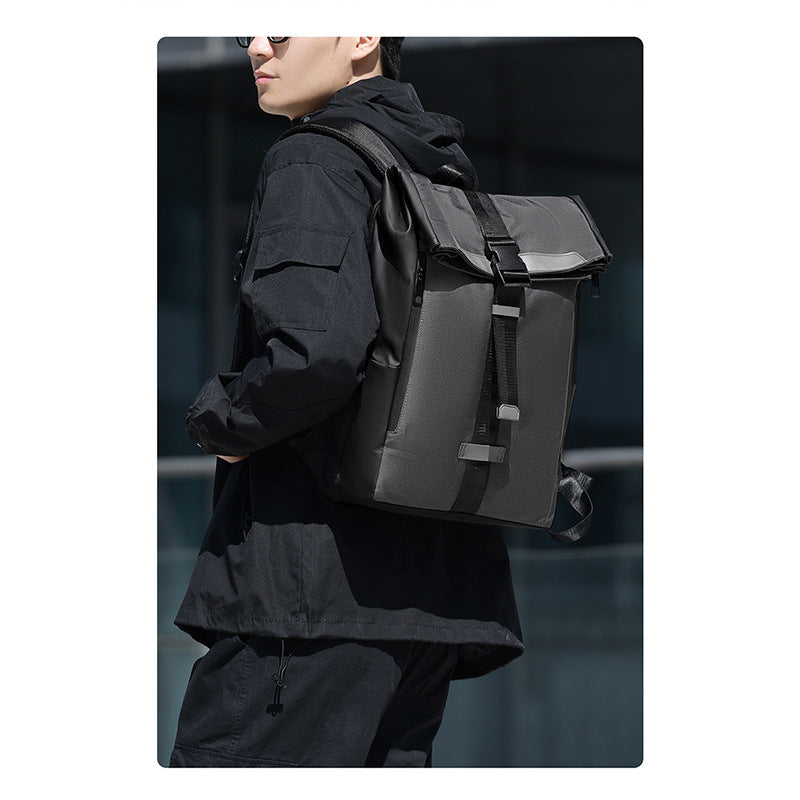 Men's Large Capacity High-grade Computer Expansion Waterproof Business Backpack