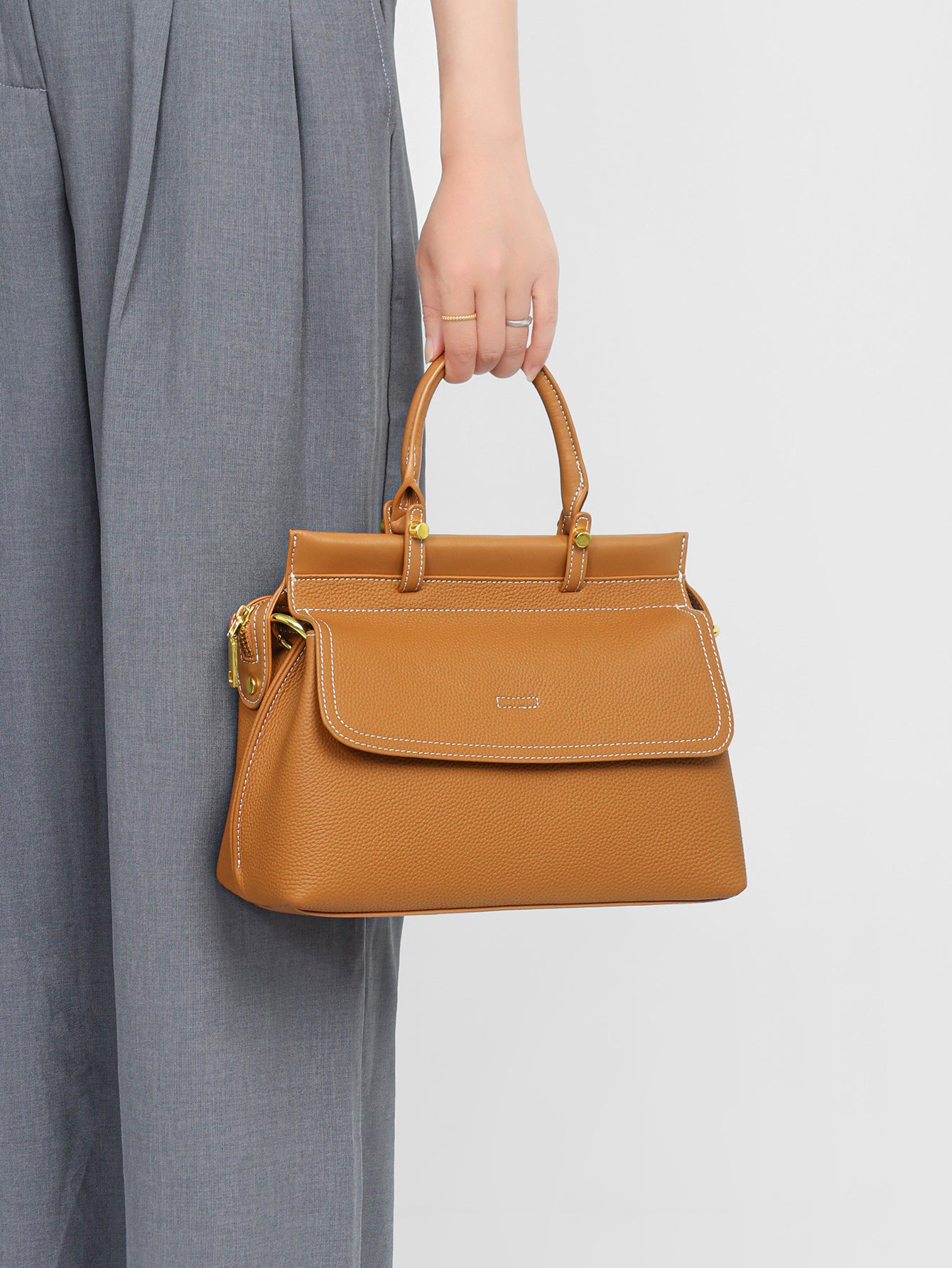 Women's Large Capacity Retro Easy Matching Leather Bags