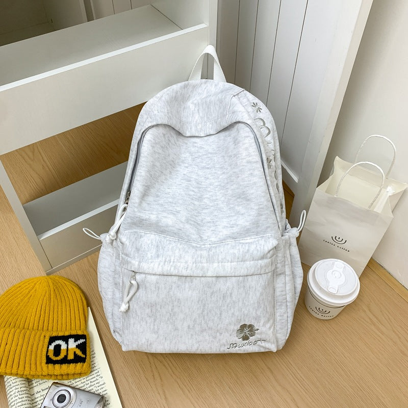 Junior High College Simple Versatile Large Capacity Women's Backpack