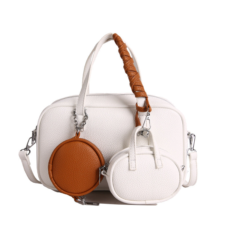 Women's Minority Fashion Boston Bowling Retro Hand Bags