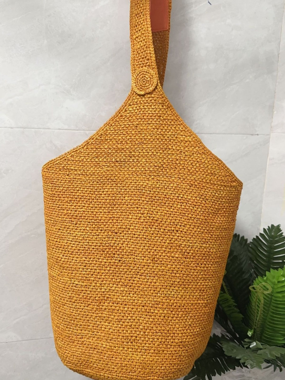 Hand-woven Raffia Straw Female Summer Seaside Women's Shoulder Bag