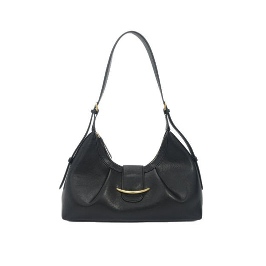 Minimalist Underarm Niche Genuine Leather Dumpling Tote Bag