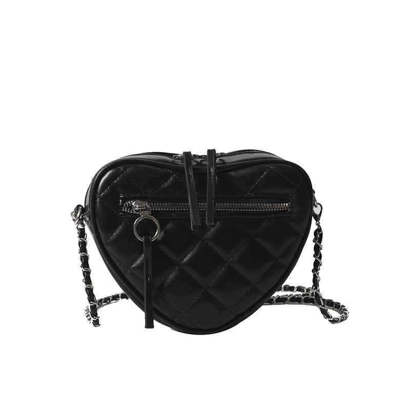 Women's Minority Fashion Love Mini Chain Rhombic Women's Shoulder Bag