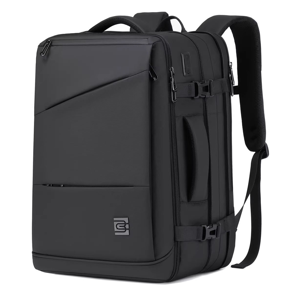 Men's Scalable Large Capacity Computer Leisure Business Backpack