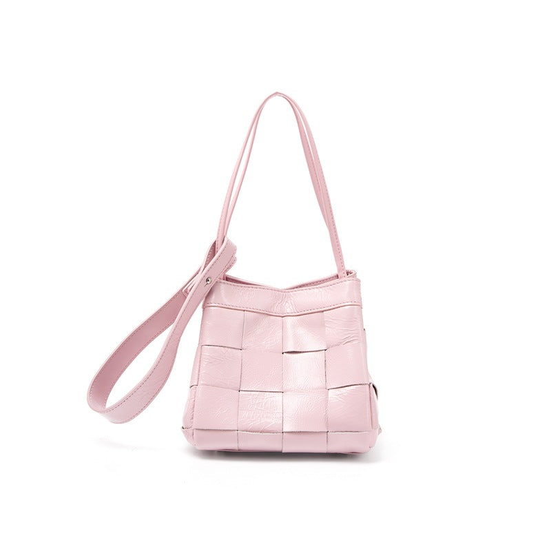 Women's Cowhide Hand-woven High-grade Genuine Leather Vegetable Women's Handbag