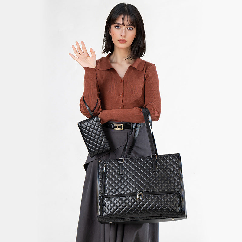 Women's Thermal Insulation Lunch Box Computer Tote Bag