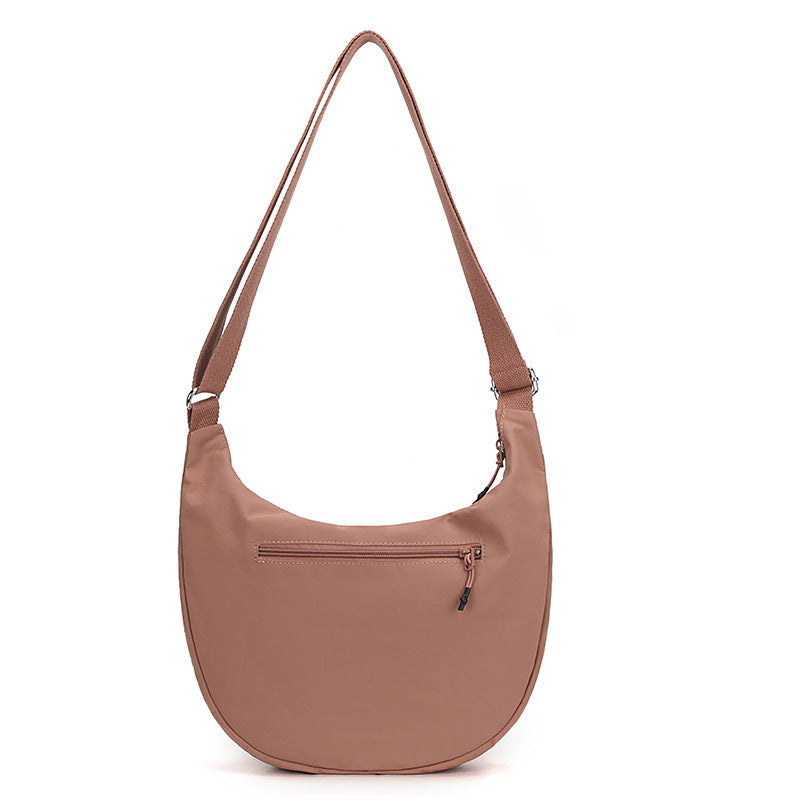 Women's Trendy Dumpling Waterproof Nylon Cloth Fashion Women's Shoulder Bag