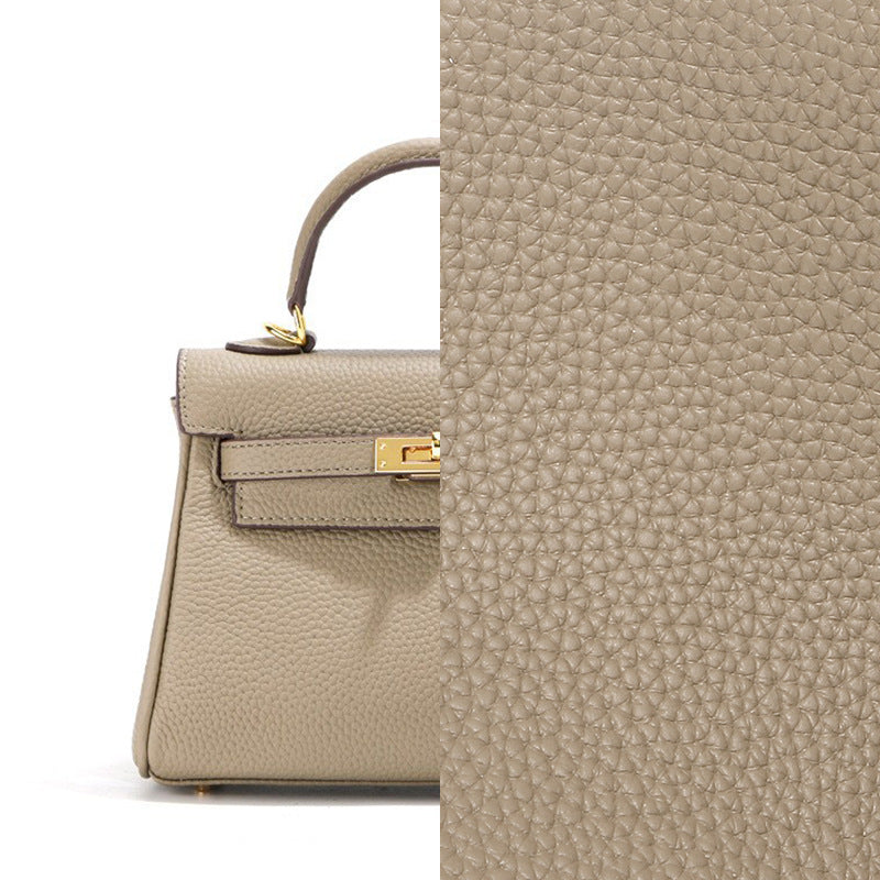 Women's Kelly First Layer Cowhide Large Capacity Genuine Leather Platinum Cali Bags