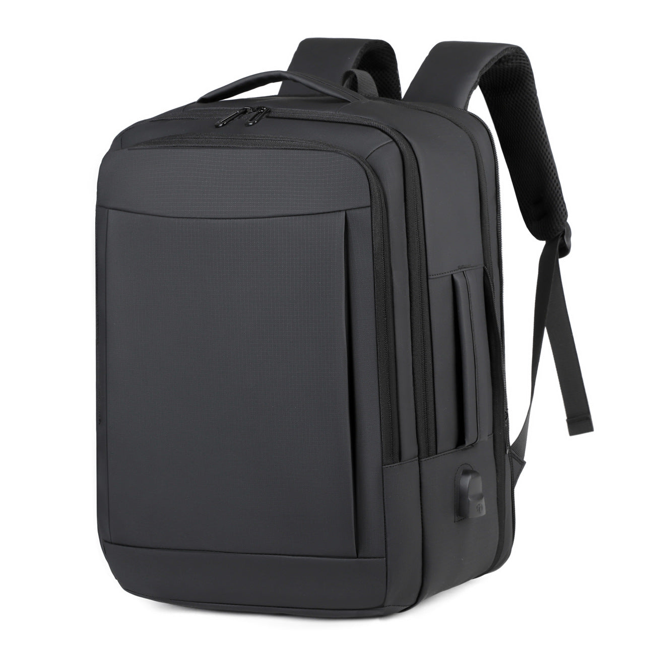 Popular Men's Simple Waterproof Hard-wearing Advanced Business Backpack