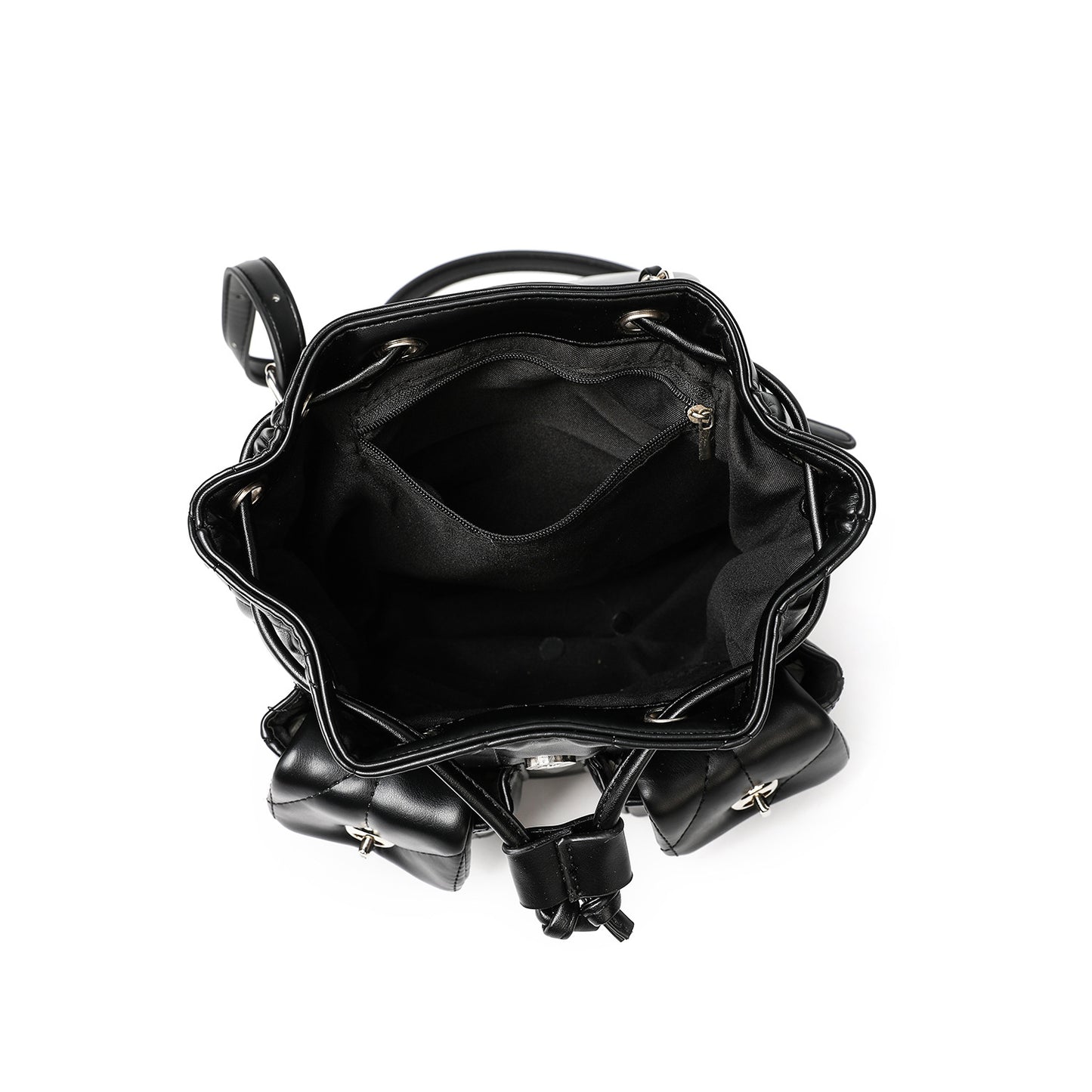 Slouchy Classic Style Rhombus Drawstring Chain Bags