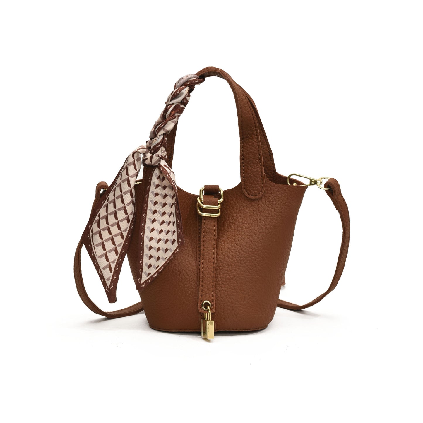 Lychee Pattern Vegetable Basket Trendy Simple Bucket Bag