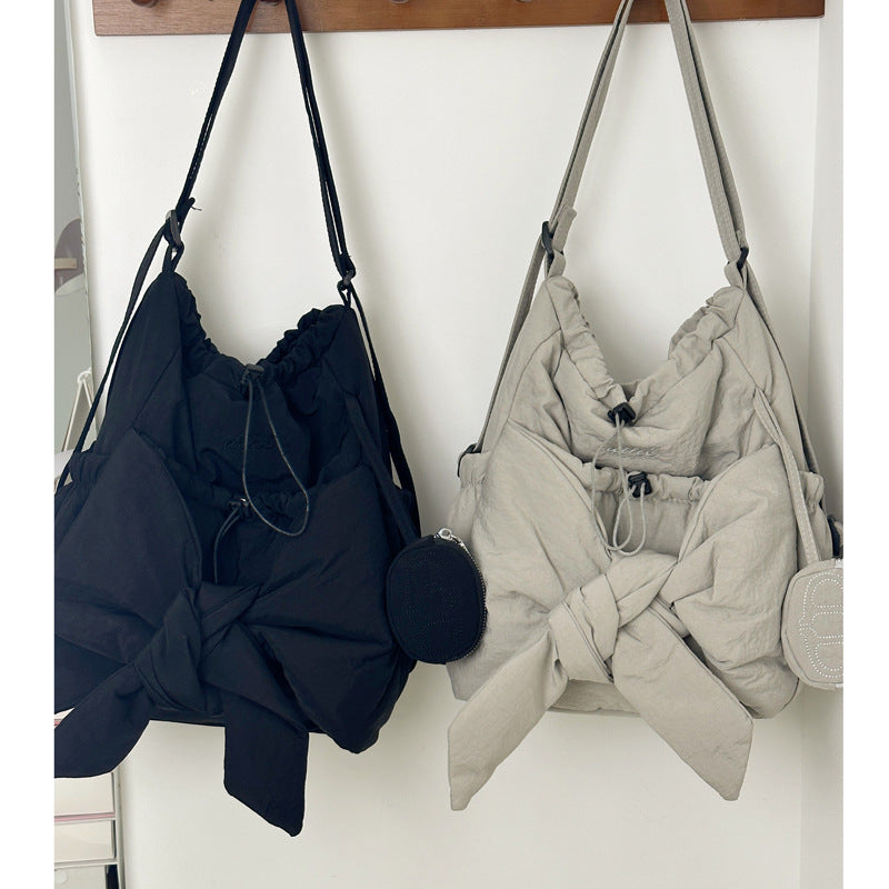 Collapse Korean Style Large Capacity Bow Women's Backpack