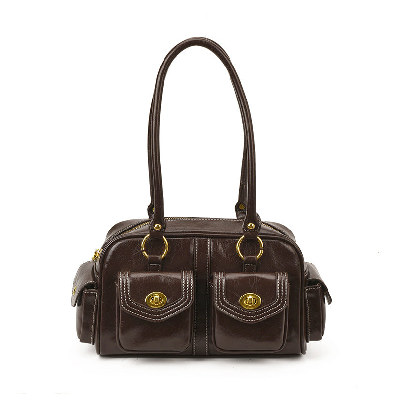 Vintage Fashion High Sense Large Capacity Ladies Bags