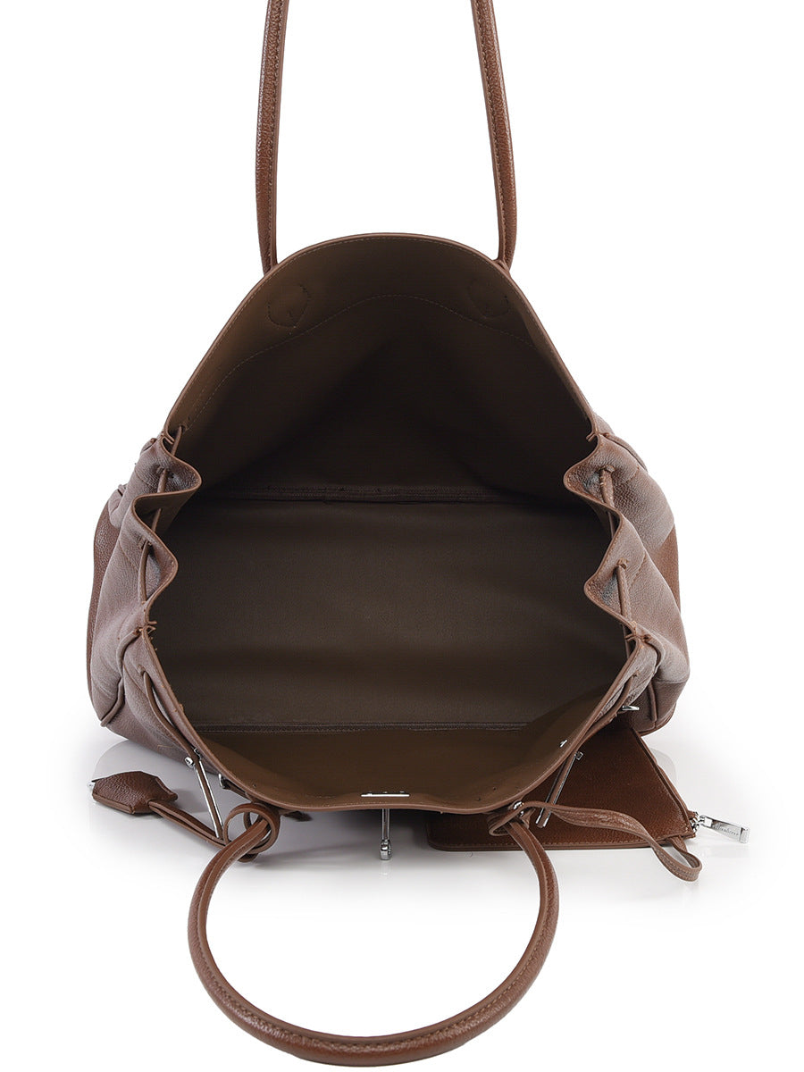 Women's Large Capacity Commuter Fashion Loose Simple Tote Bags