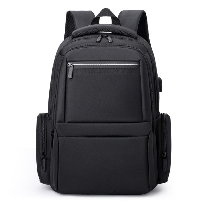 Men's Fashion Simple Business Large Capacity Computer Leisure Backpack