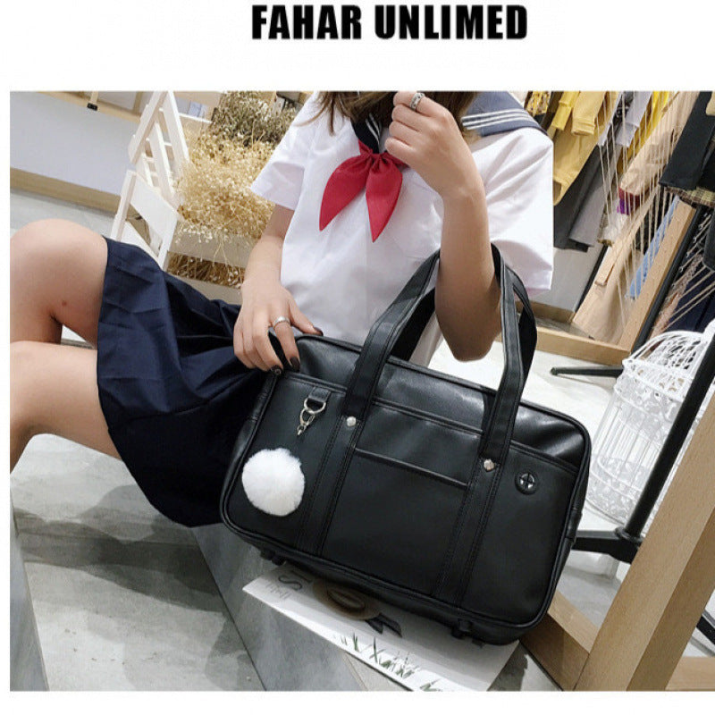Women's Orthodox Uniform Simple Comic Show Leisure Bags