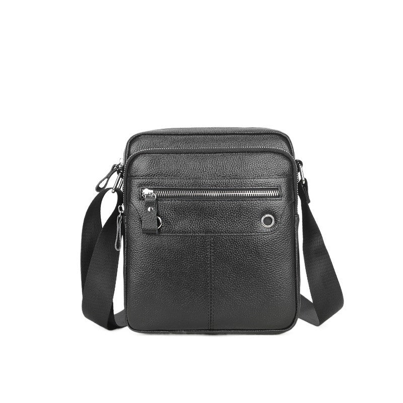 Men's First Layer Cowhide Leather Large Capacity Men's Messenger Bags
