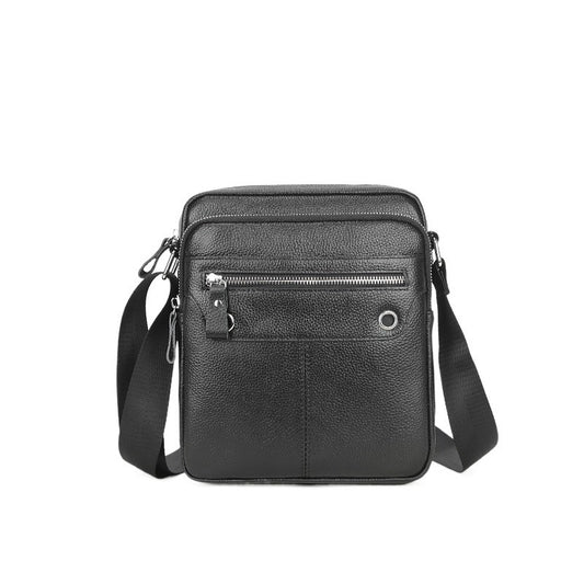 Men's First Layer Cowhide Leather Large Capacity Men's Messenger Bags