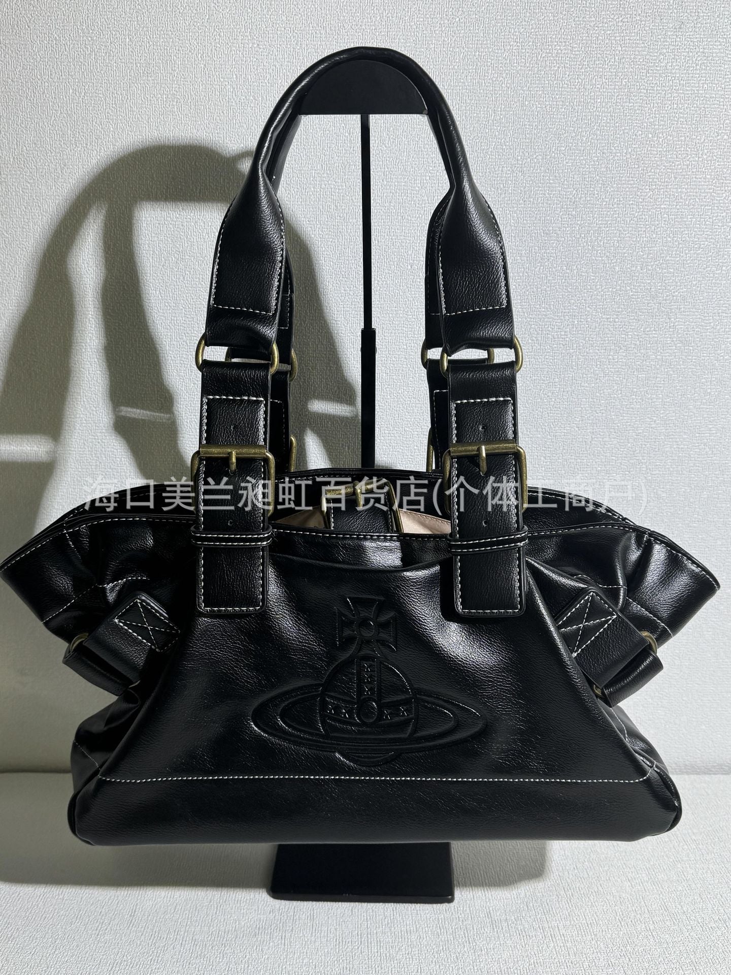 Queen Mother's Collection Crocodile Pattern Punk Large Tote Bags